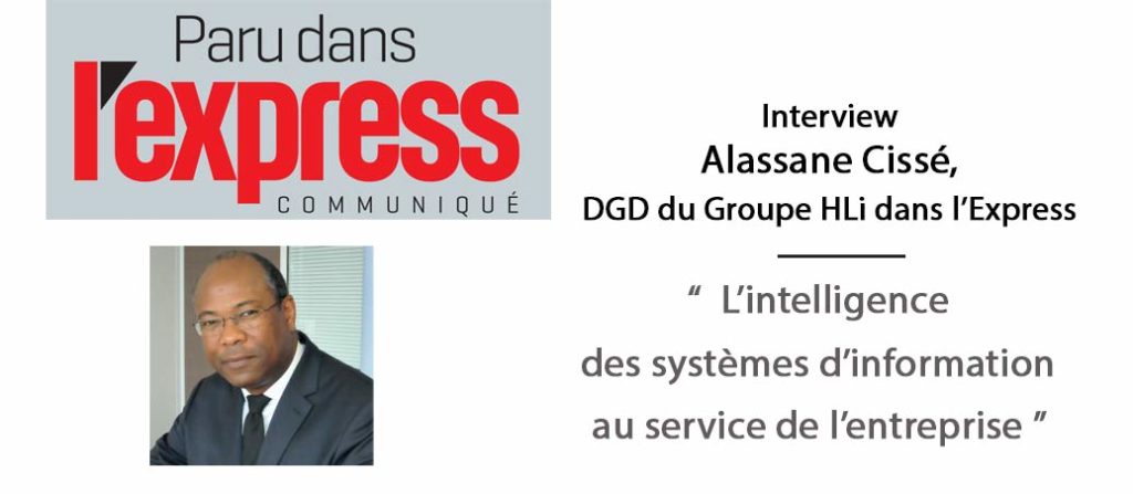 A la une, l'interview d'Alassane Cisse dans le magazine l'Express