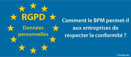 BPM pour la conformité RGPD des données personnelles