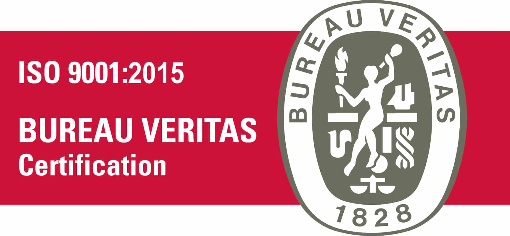 Certification Bureau Véritas ISO 9001 : 2015