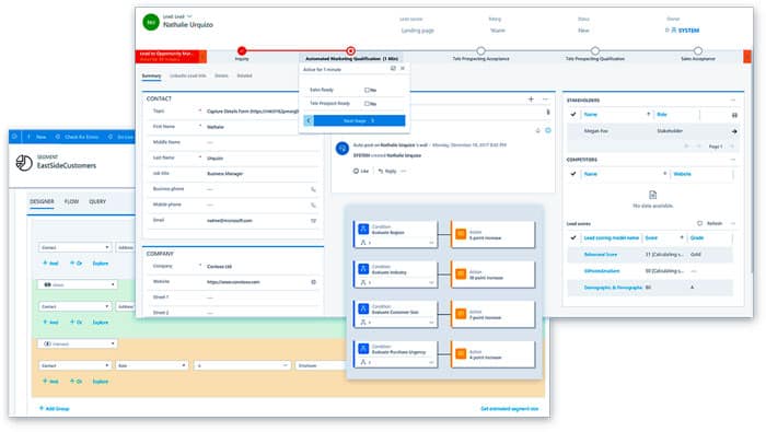 Module marketing ventes crm dynamics 365